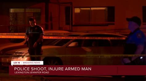 Police Shoot Injure Armed Man Youtube