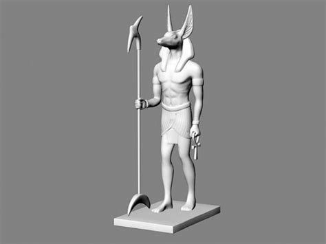 escultura egipcia antigua modelo gratis en 3d max vray open3dmodel 109822