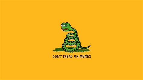 Pepe Meme Gadsden Flag Humor Wallpapers Hd Desktop