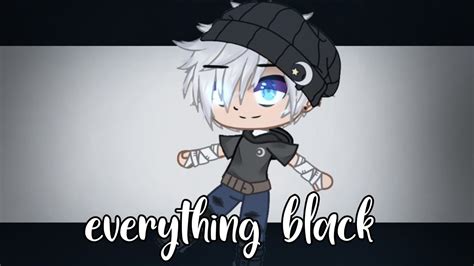 Everything Black Gacha Club Hxh Ft Killua Made By Snowy~cat