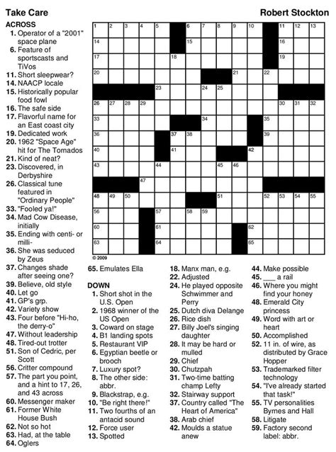 Free printable crossword puzzles for adults. Printable Games For Adults Football Theme | Crossword puzzles, Printable crossword puzzles, Free ...