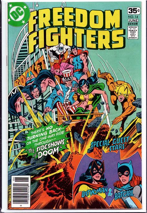 For Salefreedom Fighters Issue 14 Dc Comics