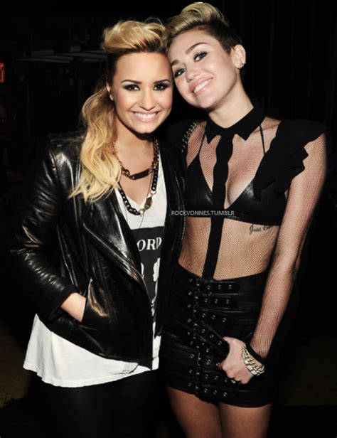 Demi Lovato Sticks Up For Miley Cyrus Rave It Up
