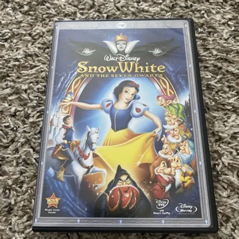 Snow White And The Seven Dwarfs Blu Raydvd 3 Disc Set Disney