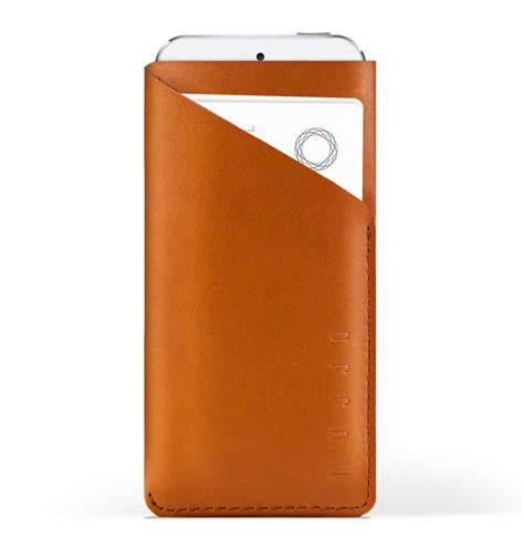 Mujjo Iphone 5s Leather Wallet Gentlemans Gadgets