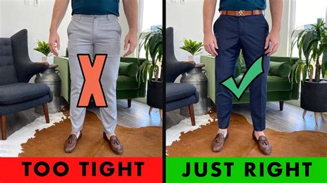 How Dress Pants Should Properly Fit Gents Lounge 2020 Youtube