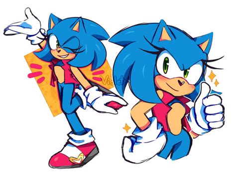 Female Sonic The Hedgehog Fan Art Midnight Dreamers