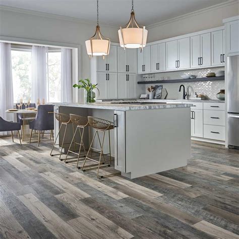 Grey Laminate Flooring Kitchen