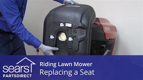 Replacing A Seat On A Riding Lawn Mower Youtube