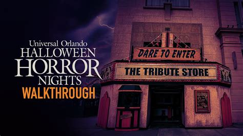 The Tribute Store Universal Orlando Resort Halloween Horror Nights Youtube