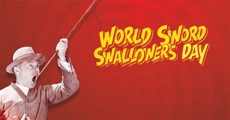 World Sword Swallowers Day 2018 Ripleys Believe It Or Not