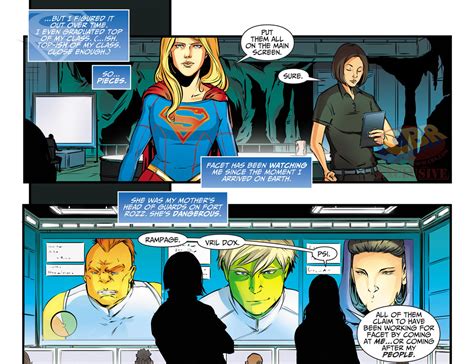 Dc Geek House Noticia Adelanto De Adventures Of Supergirl 11