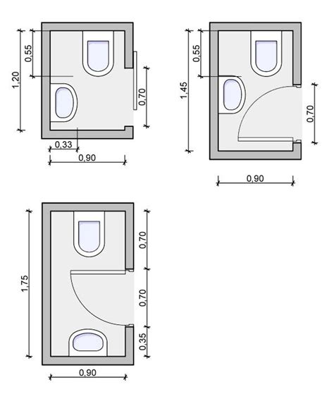 46 design tricks that make small bathrooms feel much bigger. half bath floor plan | Tiny powder rooms, Bathroom ...