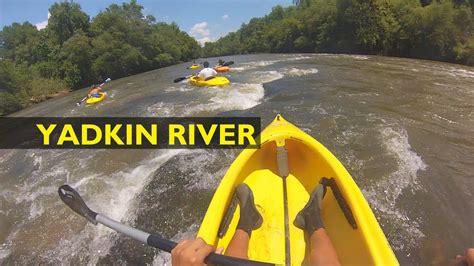 Kayak on the Yadkin River