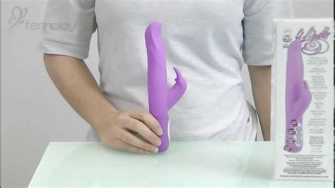 Femplay L Amour Silicone Rabbit Thumper Vibrator Demonstration Youtube
