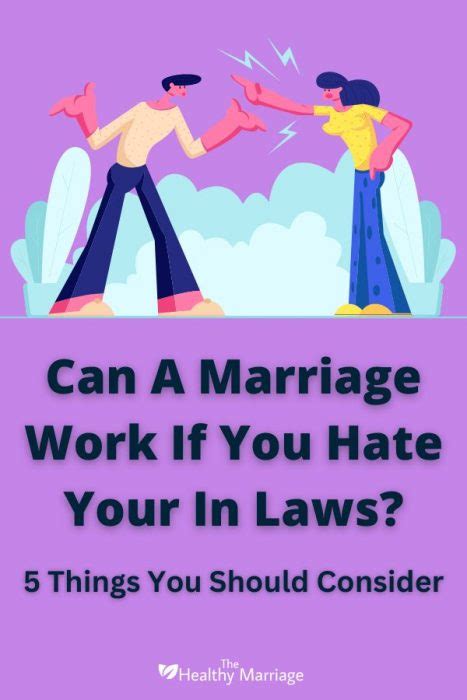 can a marriage work if you hate your in laws 5 things you should consider the healthy marriage