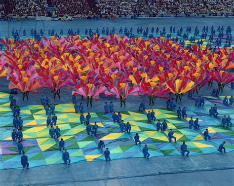 Opening Ceremony Of The Barcelona Olympics 1992 Photo