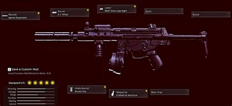 Best Cold War Mp5 Loadout And Attachments In Call Of Duty Warzone Pro