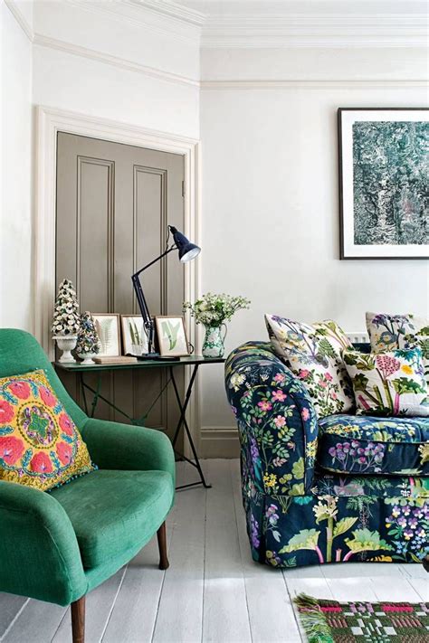Flower Power Floral Sofa Living Room Designs Living Room Decor