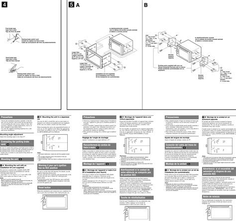 Sony Xav 60 Installation Connections Manual