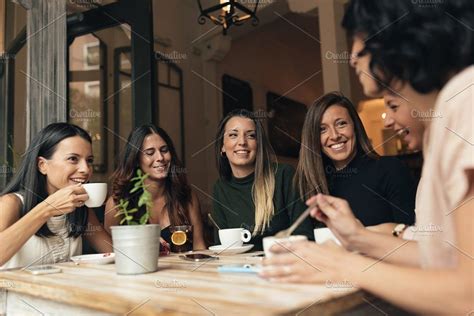 Women Drinking Coffee In Cafe Bar Christian Bachelorette Party Ideas