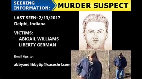 New Sketch Video And Audio Of Delphi Murder Suspect Released