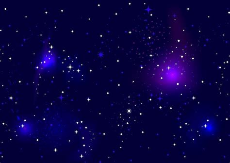 Premium Vector Space Stars Background Galaxy Seamless Pattern