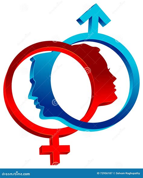 Linked Sex Symbols Stock Illustration Illustration Of Feminism 72956187
