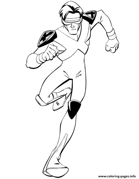 Simon gough, my british partner in crime, has been working hi. X Men Cyclops Running Coloring Pages Printable