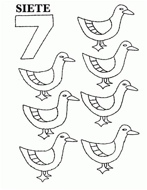Spanish Numbers Coloring Page Color By Number In Spanish Spanish