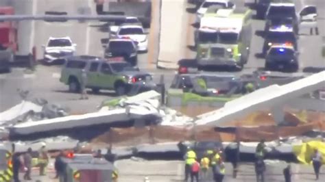 Florida Pedestrian Bridge Collapses Killing Several People
