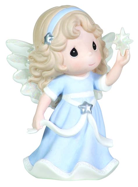Precious Moments Annual Angel Holding Star Figurine Hope Ebay