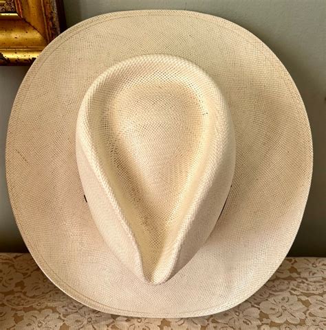 Resistol Genuine Shantung Panama 4 Big Spender Natural Straw Cowboy Hat