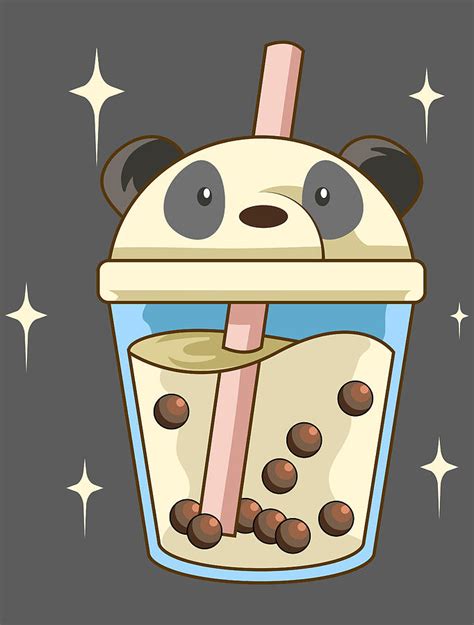 Here you can explore hq boba tea transparent illustrations, icons and clipart with filter setting like size, type, color etc. Bubble Tea For Men Women Kids - Panda Lovers Funny Pearl Milk Boba Nai Digital Art by Crazy Squirrel