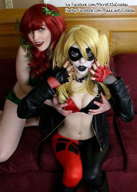 Self As Harley Quinn With My Friend As Ivy Just A Tiny Fanservice