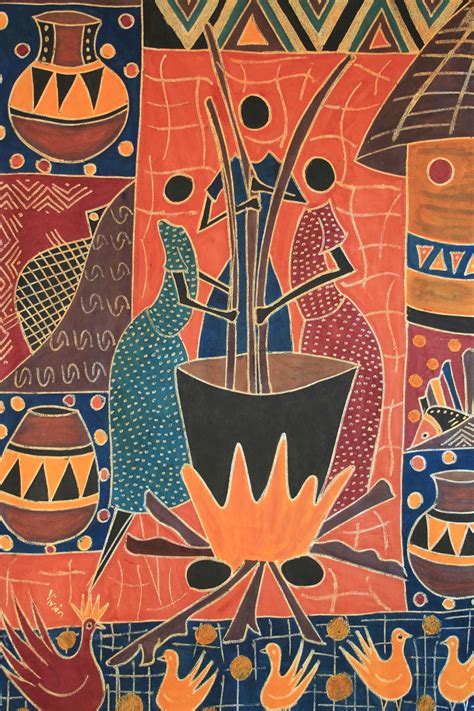 Contemporary Zimbabwe Art African Art Paintings African Paintings