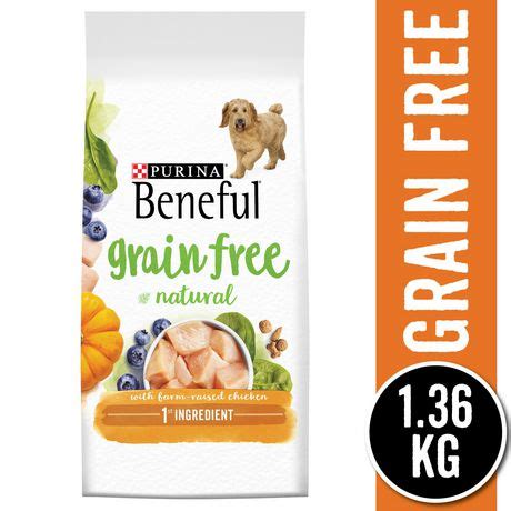 ( 4.6) out of 5 stars. Purina® Beneful® Grain Free Adult Dog Food with Real Farm ...