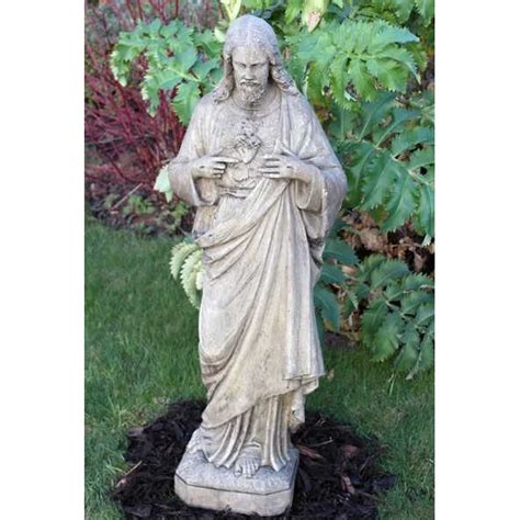 Jesus Christ Stone Garden Statue