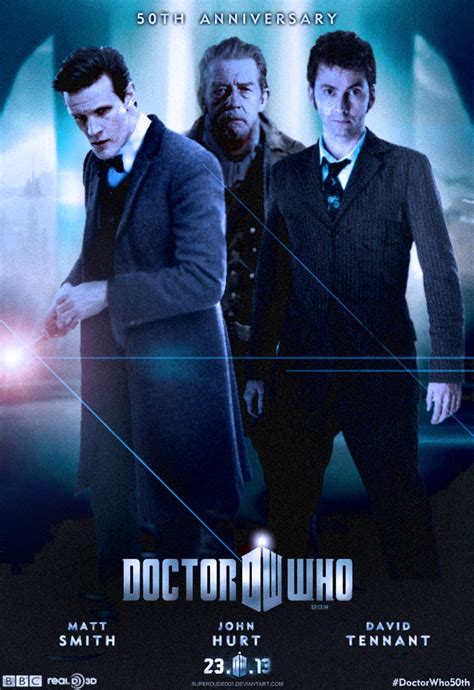Doctor Who 50th Anniversary Special Poster By Superdude001 On Deviantart