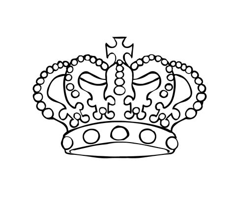 Free Crown Outline Download Free Crown Outline Png Images Free