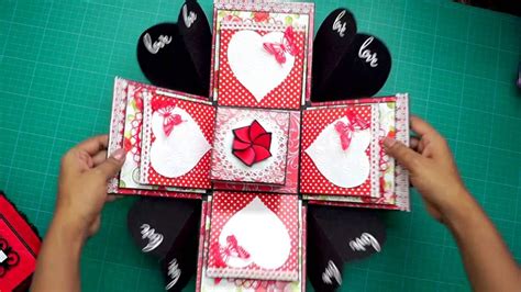 Love Explosion Box Simple And Elegant The Sucrafts Youtube