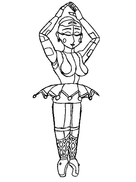 Ballora Printable Coloring Pages Ballora Coloring Pages Coloring