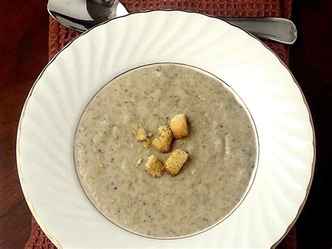 Add broth, cream, lemon juice and salt; Portobello Mushroom Soup Recipe on Food52