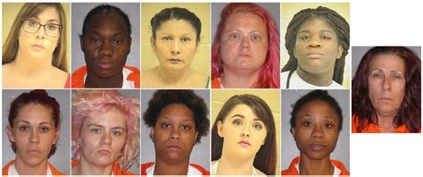 Ten Women Arrested In Shreveport On Prostitution Charges