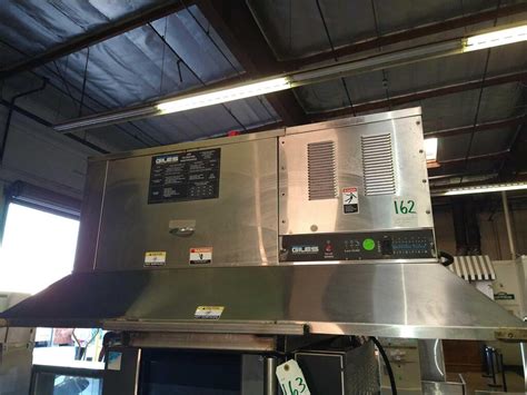 Used Giles P0vh 1ph 60 Inch Ventless Hood System