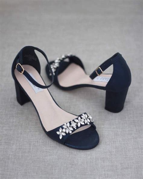 Block Heels Wedding Shoes Bridal Shoes Bridesmaids Shoes Glitter