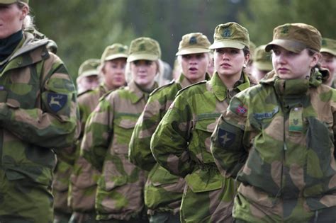 Both Sexes Called To Arms As Norway Conscripts Girls