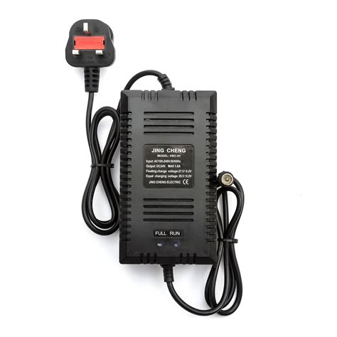 24v 24 Volt Battery Charger 15amp Lead Acid Electric Scooter Bike Male Uk Plug Ebay