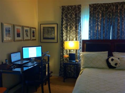 Make the most of space in your new home by creating a. Small Workspace in Bedroom | Small workspace, Home, Home decor