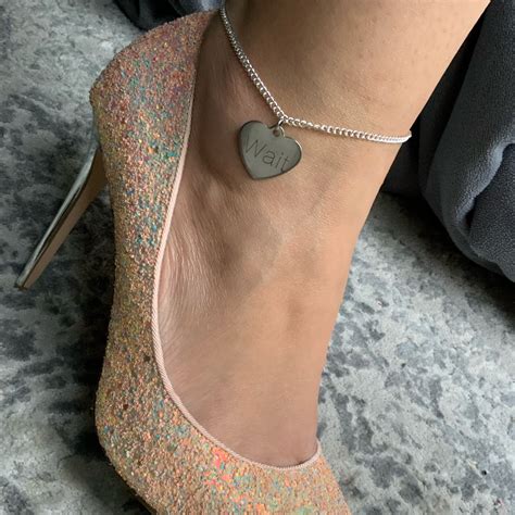 Wait Hotwife Anklet Hot Wife Cuckold Anklet Swinger Etsy Uk